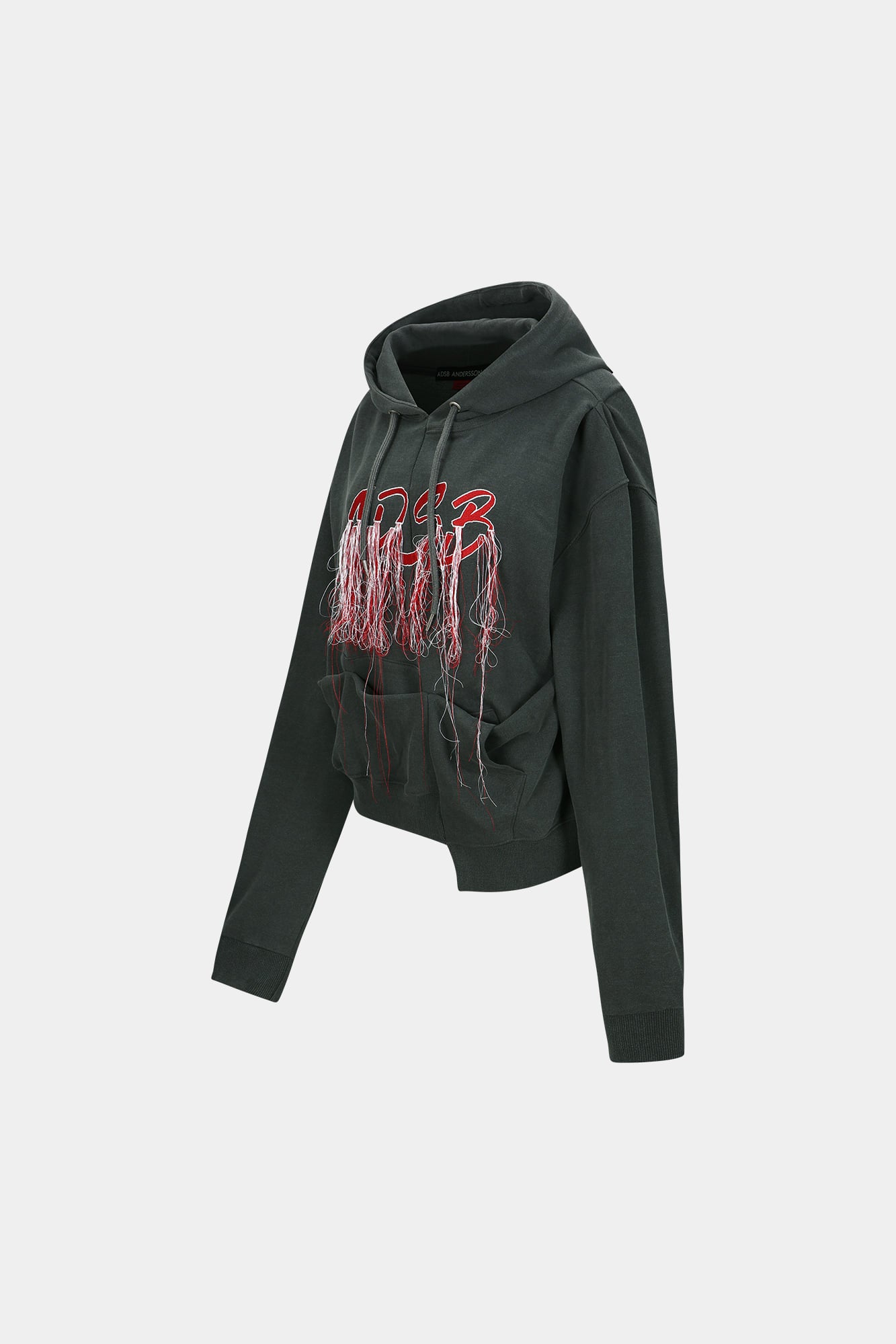 (ESSENTIAL) UNISEX REWORK ADSB CHEERLEADER HOODIE atb1102u(CHARCOAL)