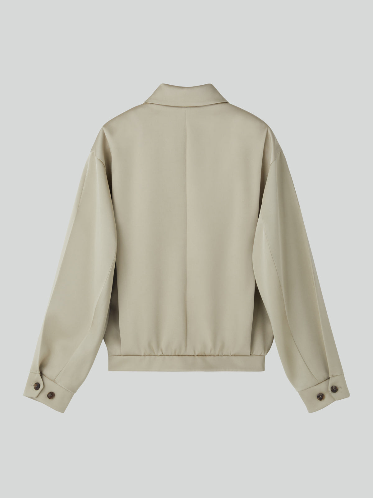DOUBLE SATIN JUMPER (SAND BEIGE)