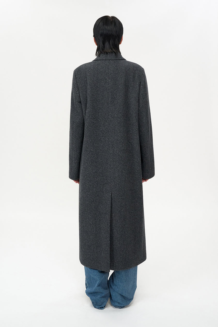 Classic maxi coat CHARCOAL