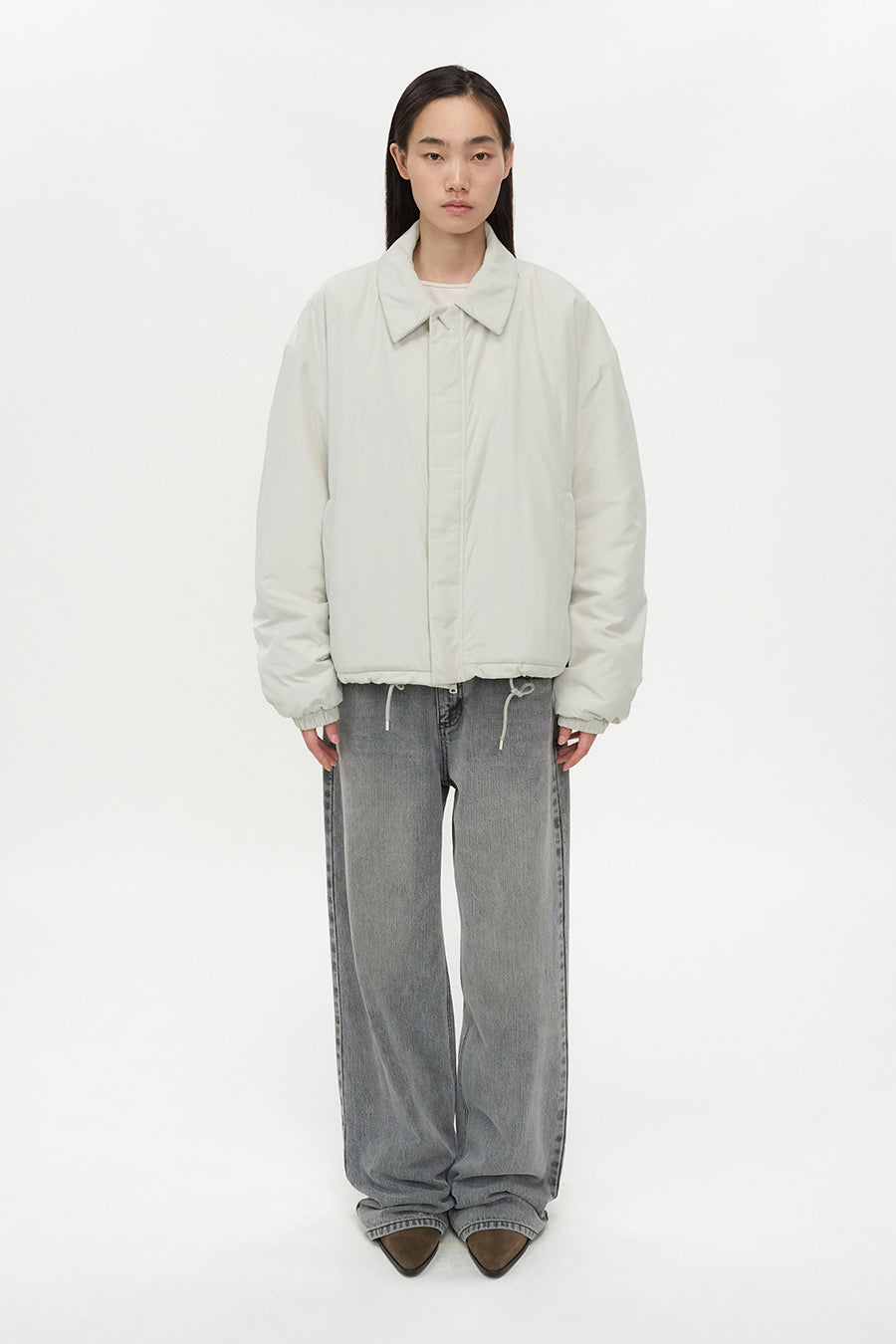 Soft padded jumper ASH GRAY