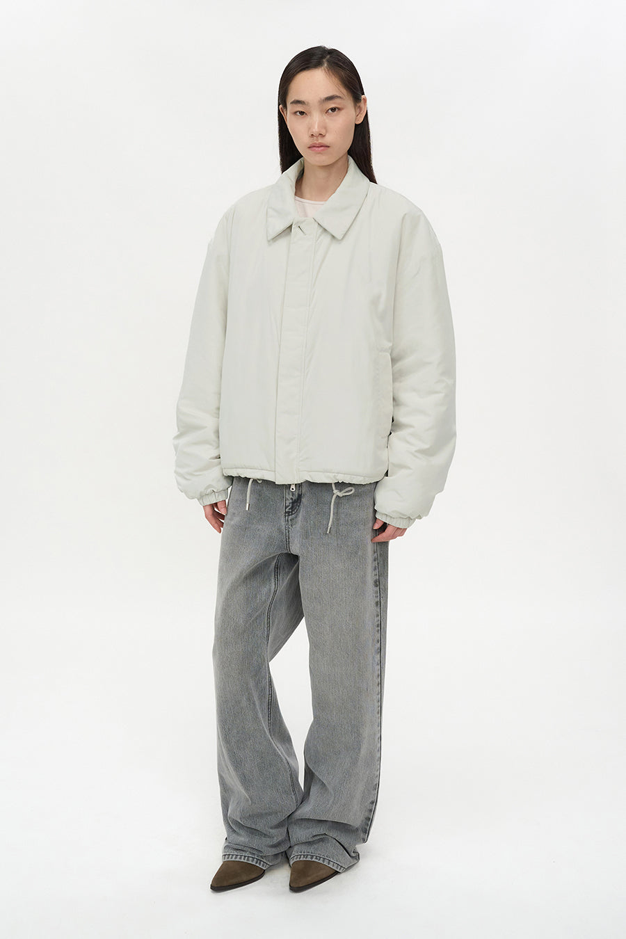 Soft padded jumper ASH GRAY