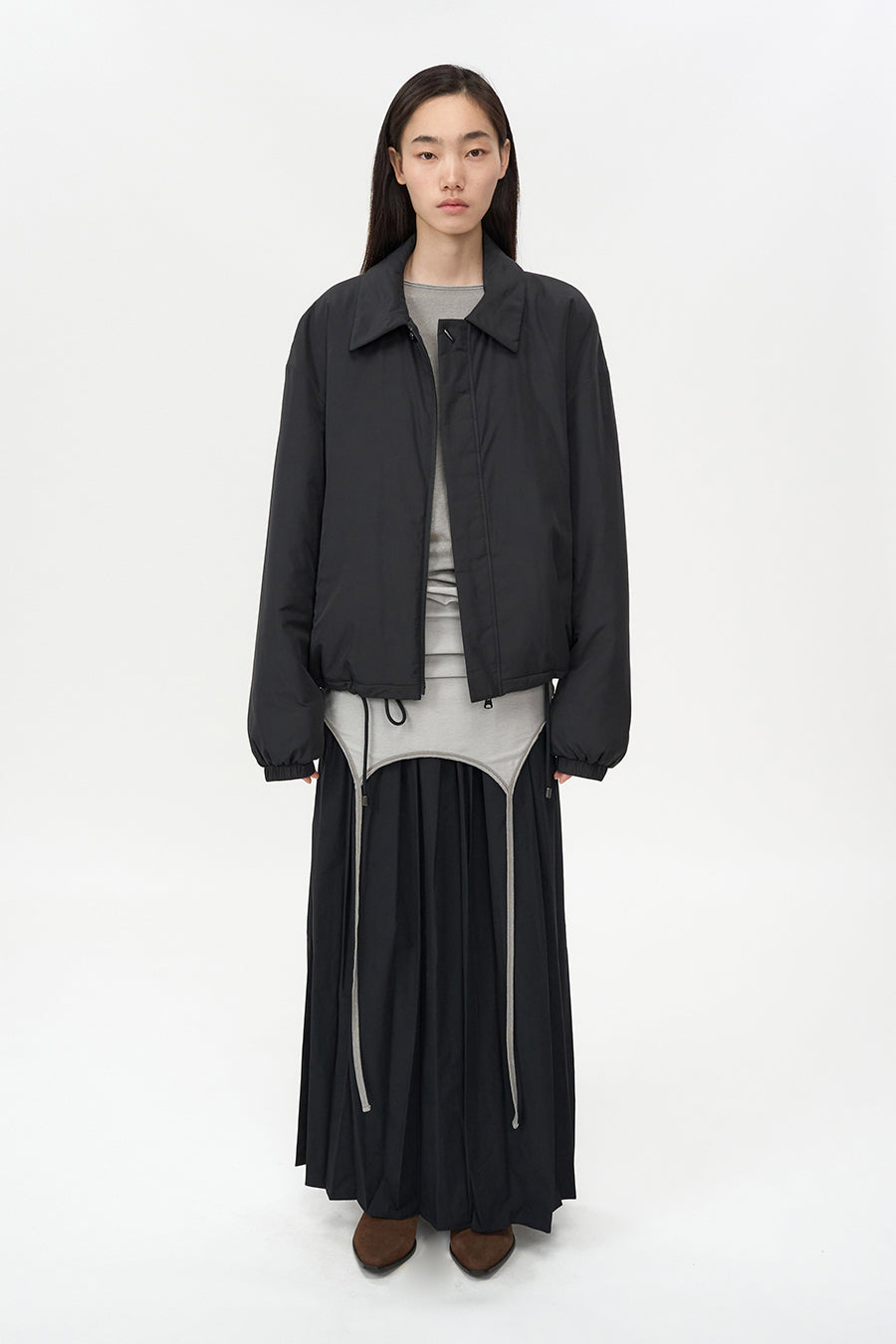 Soft padded jumper BLACK