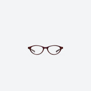 Gentle Monster Lad R7 Red Acetate Round Glasses