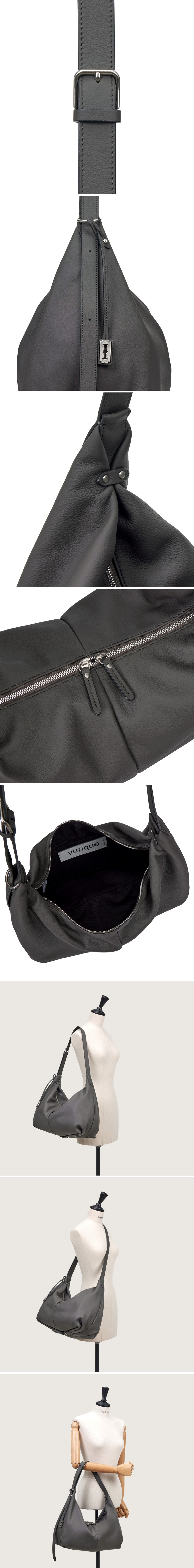 Halfmoon Groovy Hobo L Shadow Grey