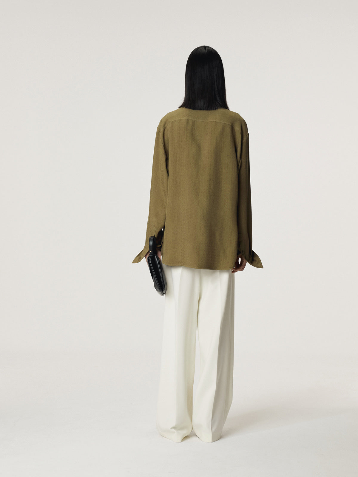 VINTAGE JACQUARD SHIRT (KHAKI)