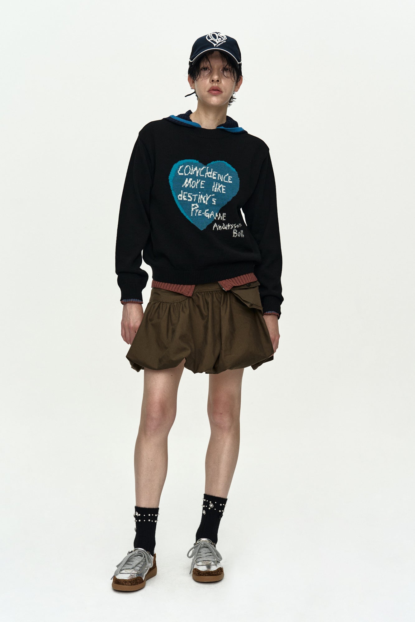 CARGO BALLOON SKIRT apa897w (KHAKI)