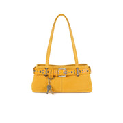 SHOULDER BROCLE MINI [SUEDE MUSTARD COMBI]