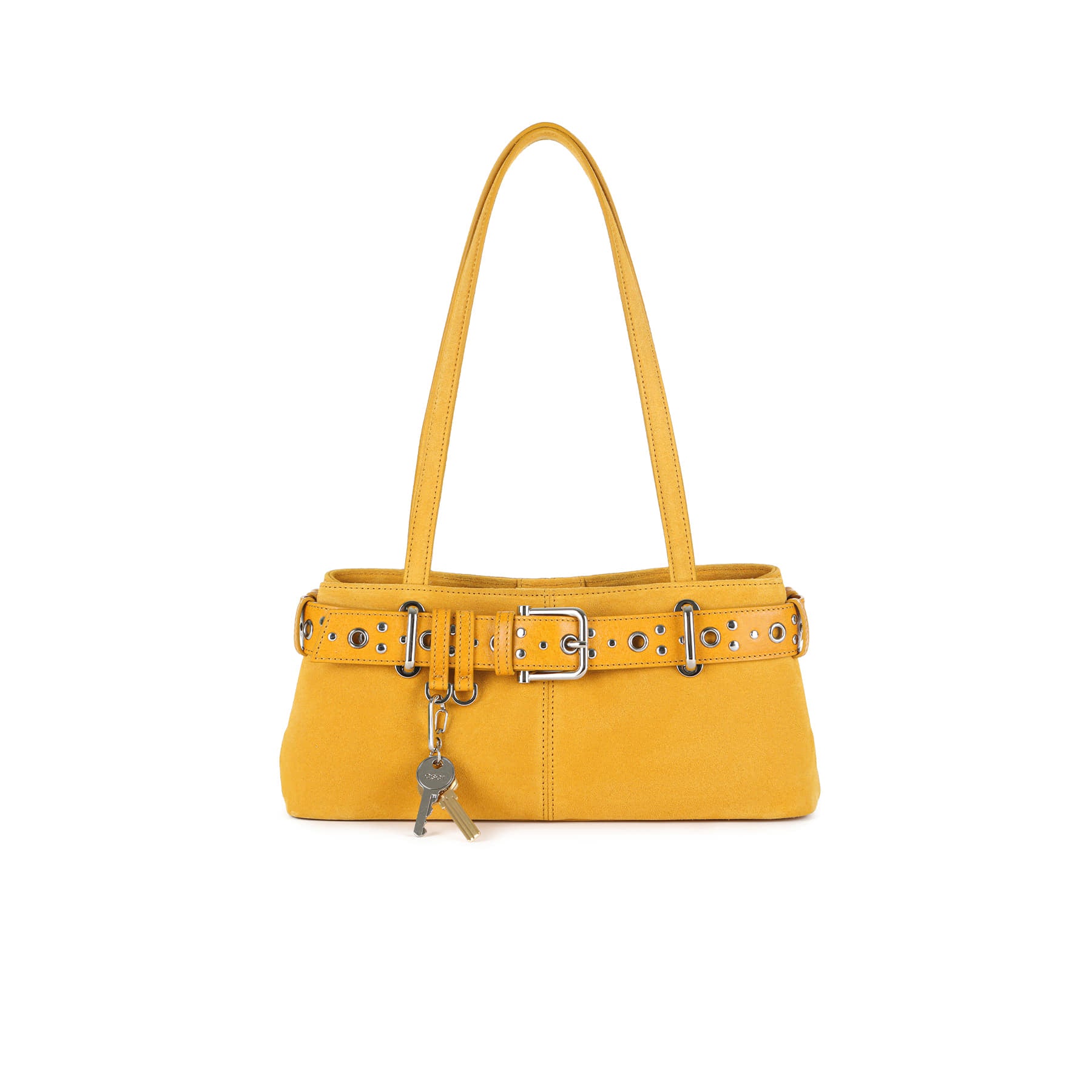 SHOULDER BROCLE MINI [SUEDE MUSTARD COMBI]