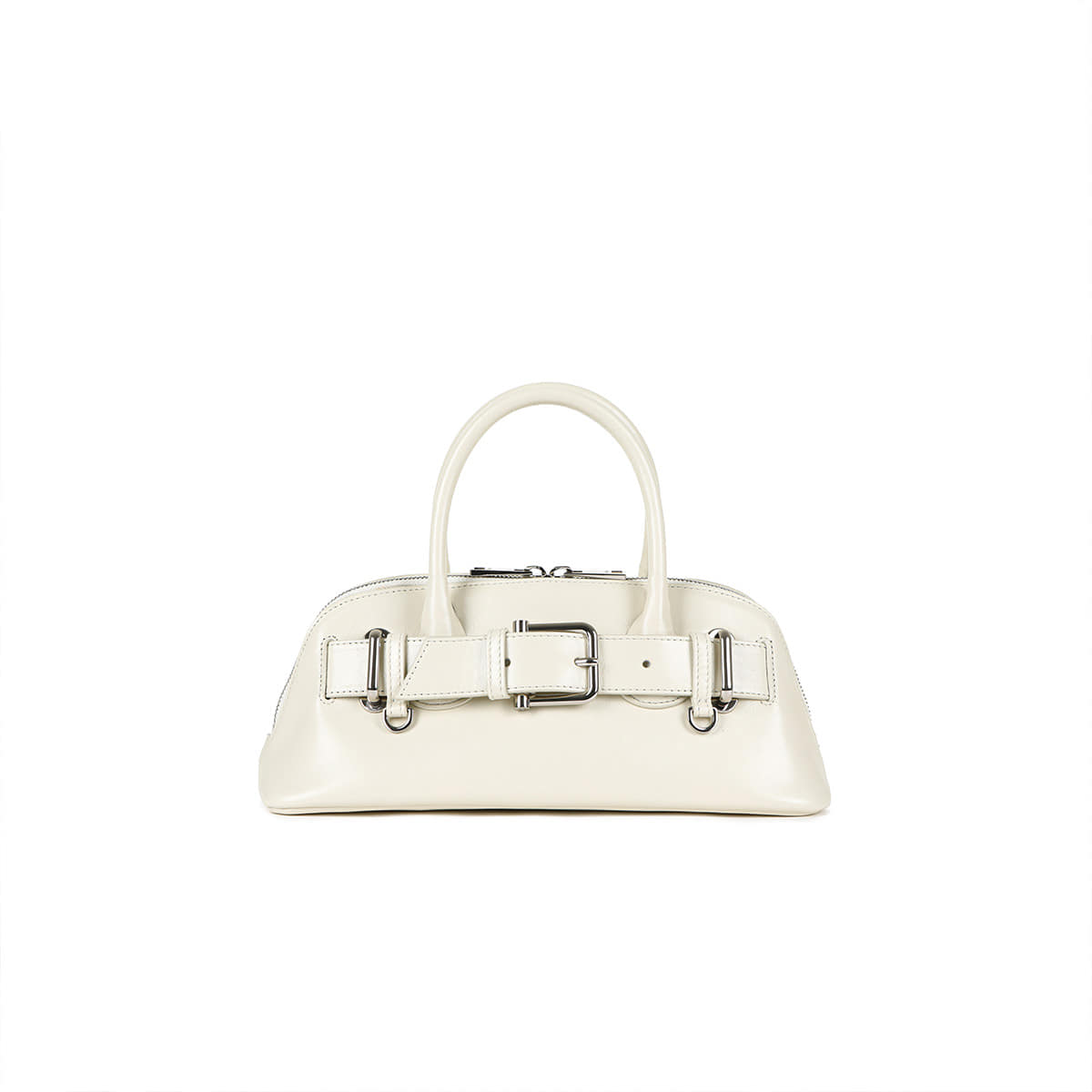 ZIP BROCLE MINI [STONE CREAM]