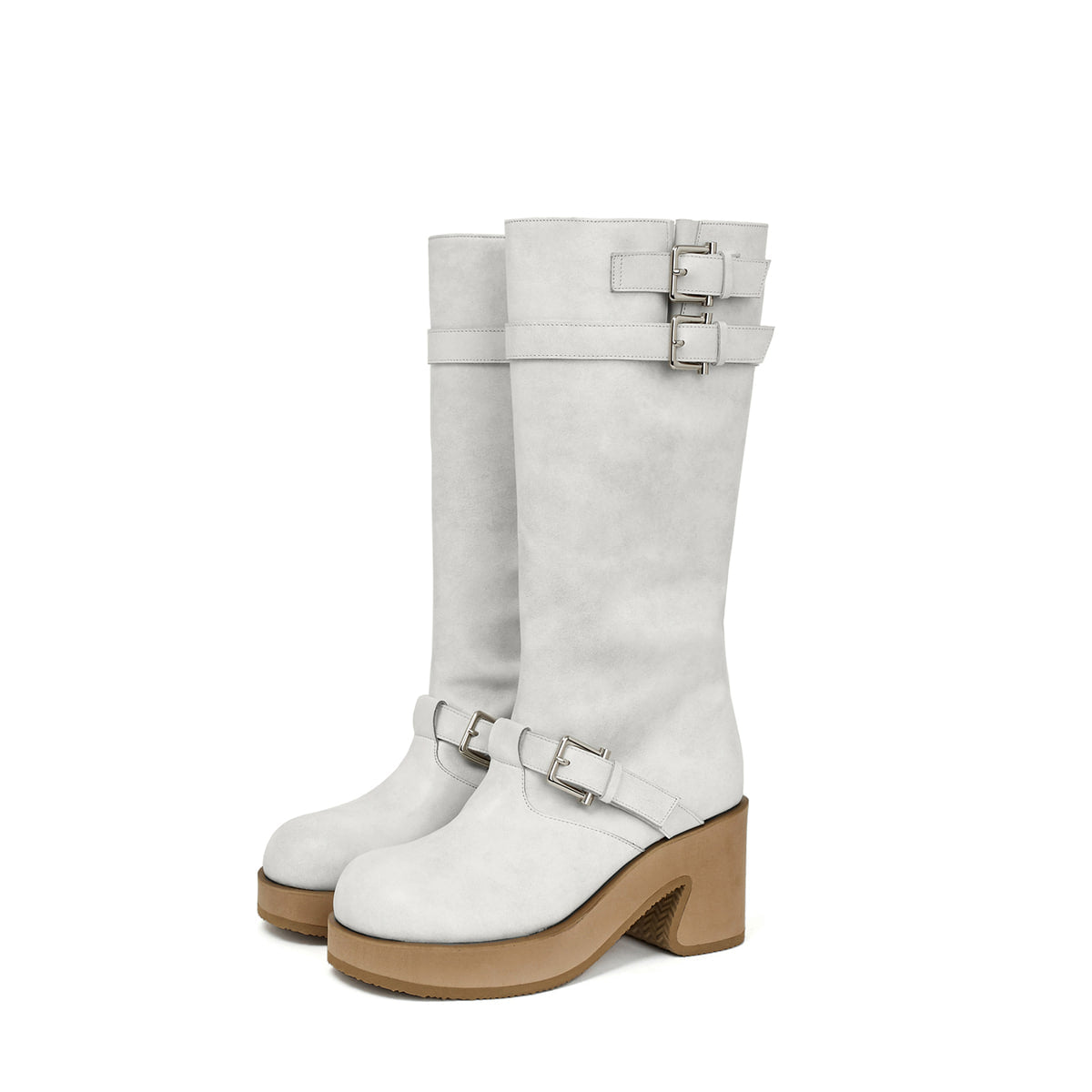 TOBOO BROCLE BOOTS [WHITE]