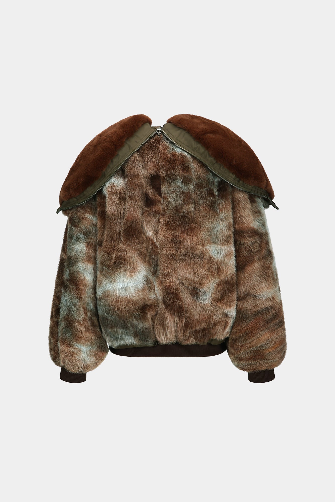 VANESSA FUR N2B JACKET awa728w(BROWN)