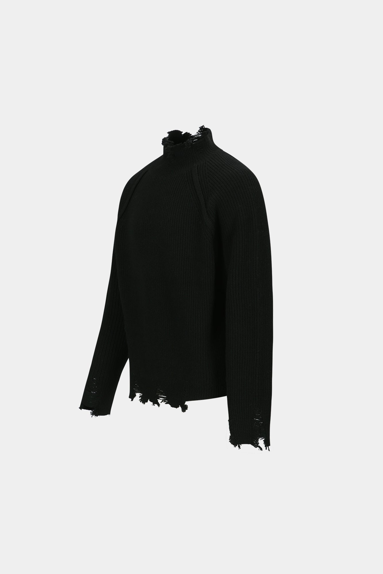 ROGHEN TURTLE NECK SWEATER atb1157m (BLACK)