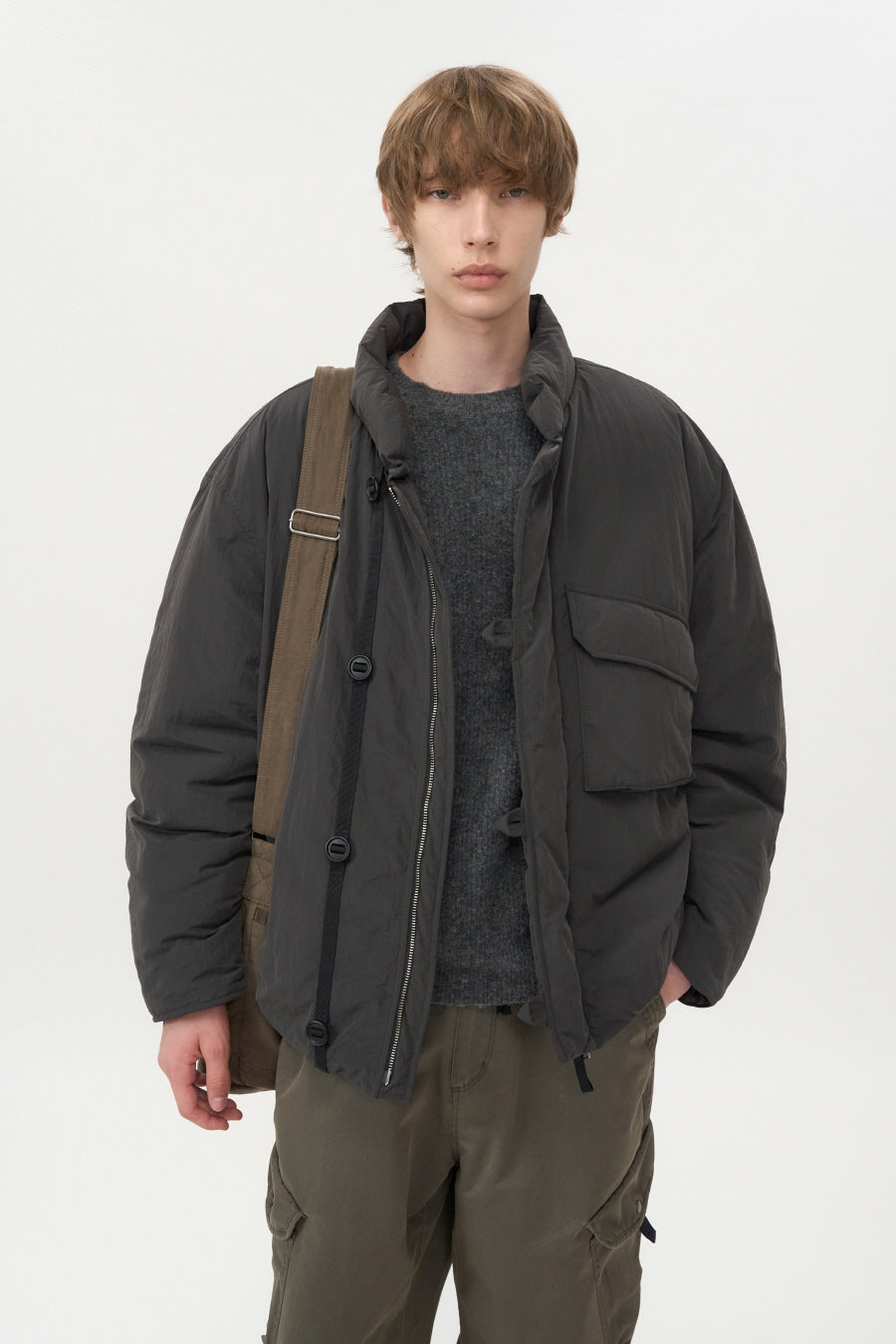 M69 Puffer Jacket CHARCOAL