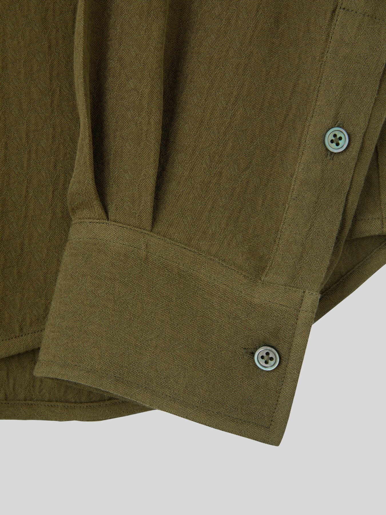 VINTAGE JACQUARD SHIRT (KHAKI)