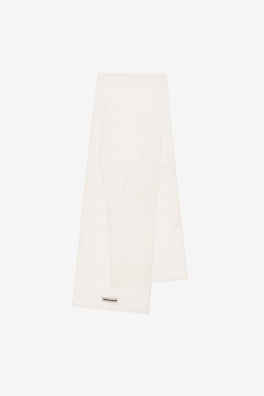 Natural Cut-Off Scarf IVORY