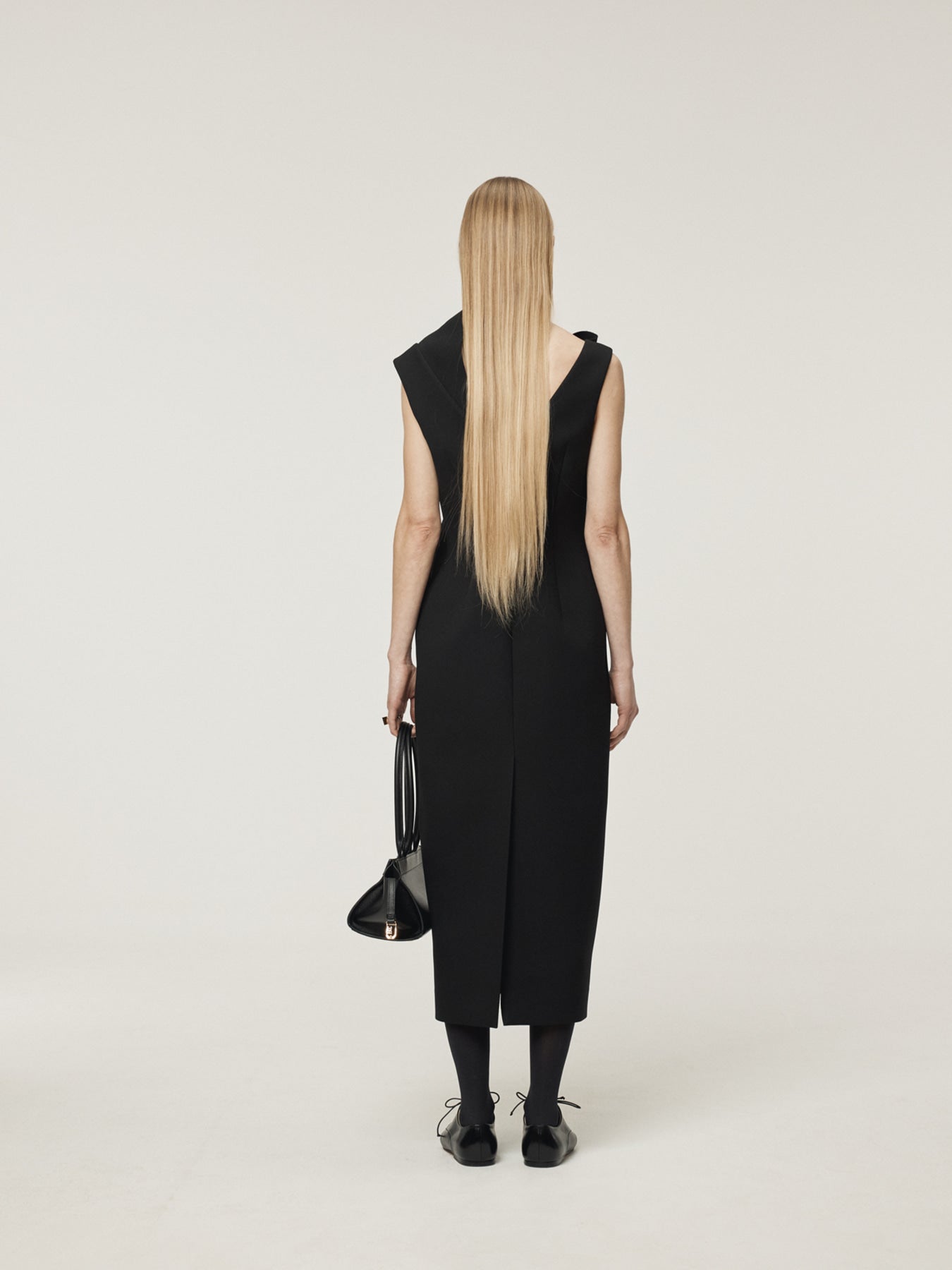 MILLE-FEUILLE DRESS (BLACK)