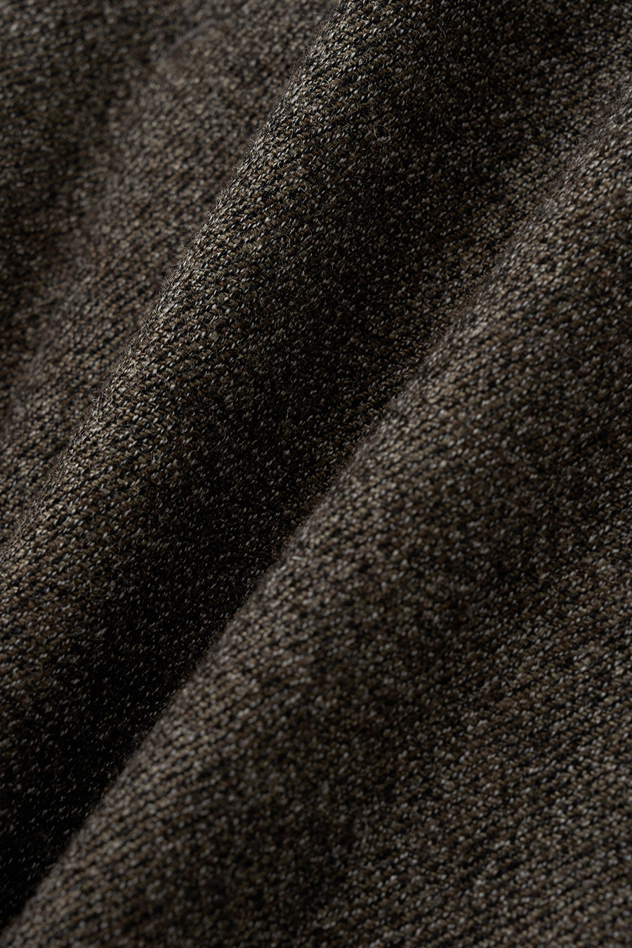 Wool Tapered Pants BROWN