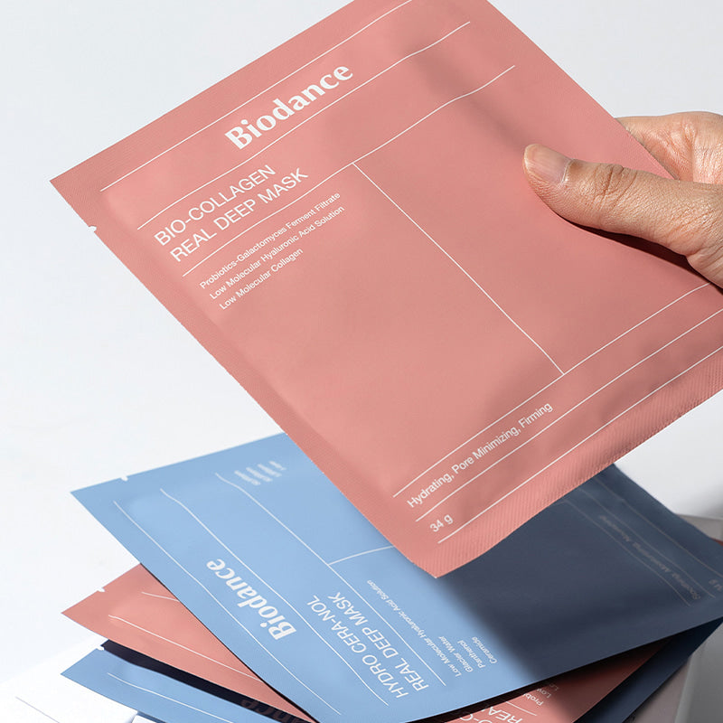 [16 Sheets] Collagen & Ceranol Mask