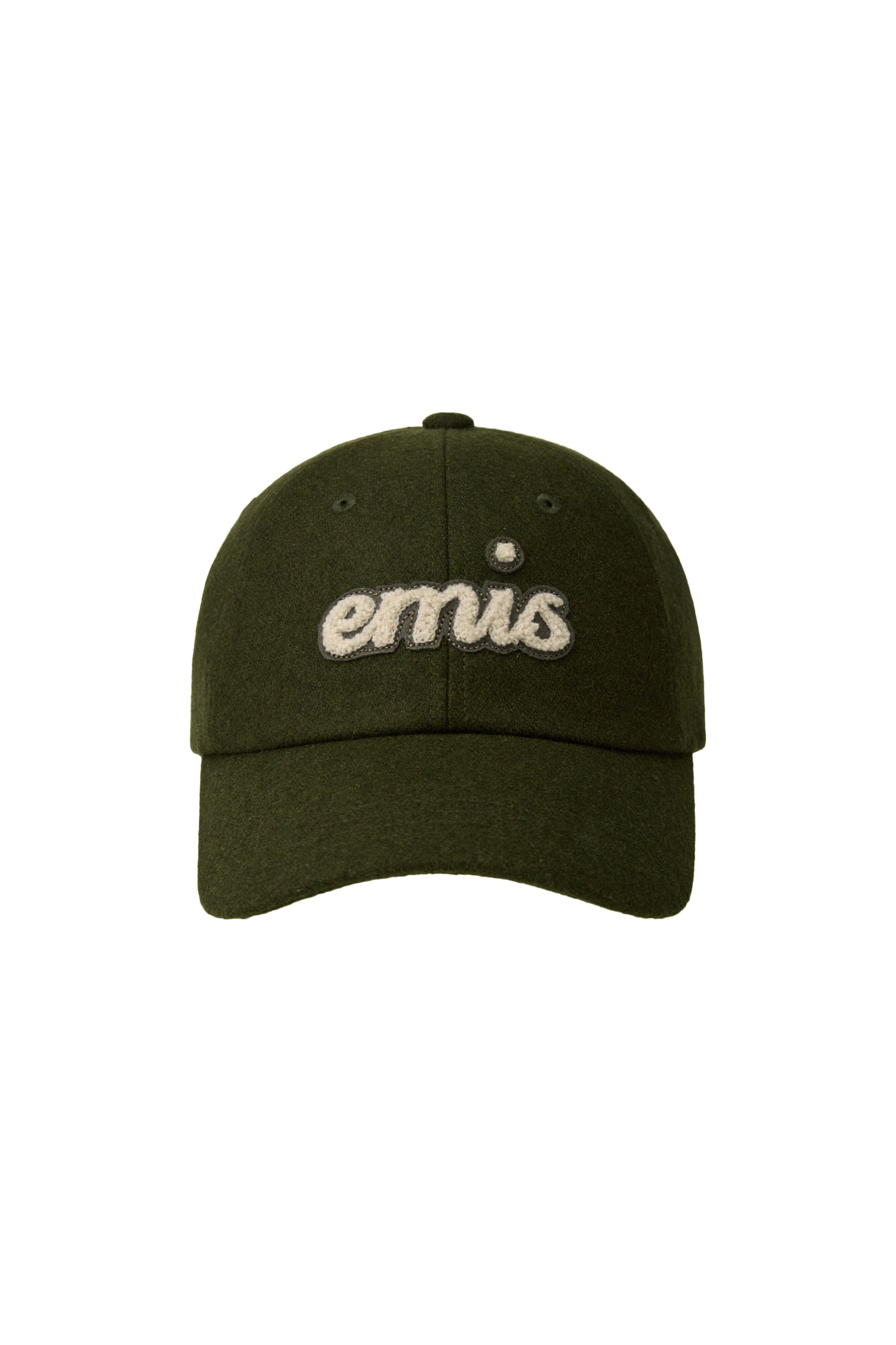 BOUCLE LETTERING LOGO BALL CAP - KHAKI