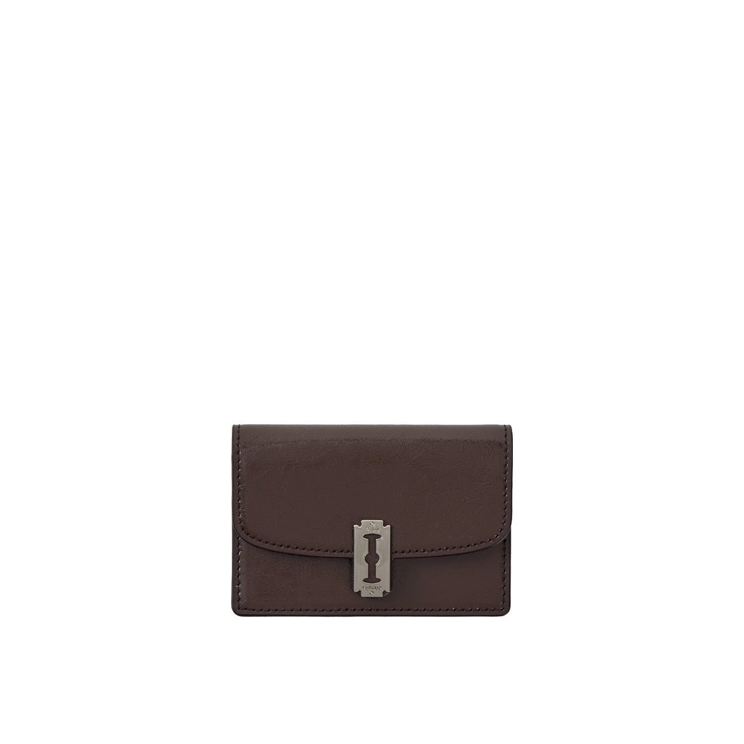 Occam Lune Accordion Card Wallet Choco Brown
