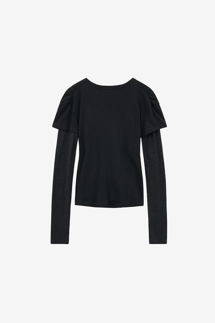 Archiving Draping Long Sleeve BLACK