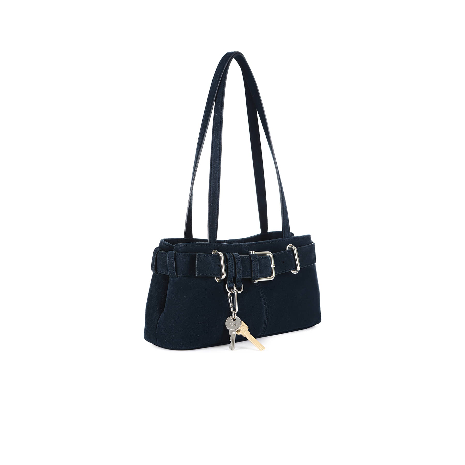 SHOULDER BROCLE MINI [SUEDE NAVY]