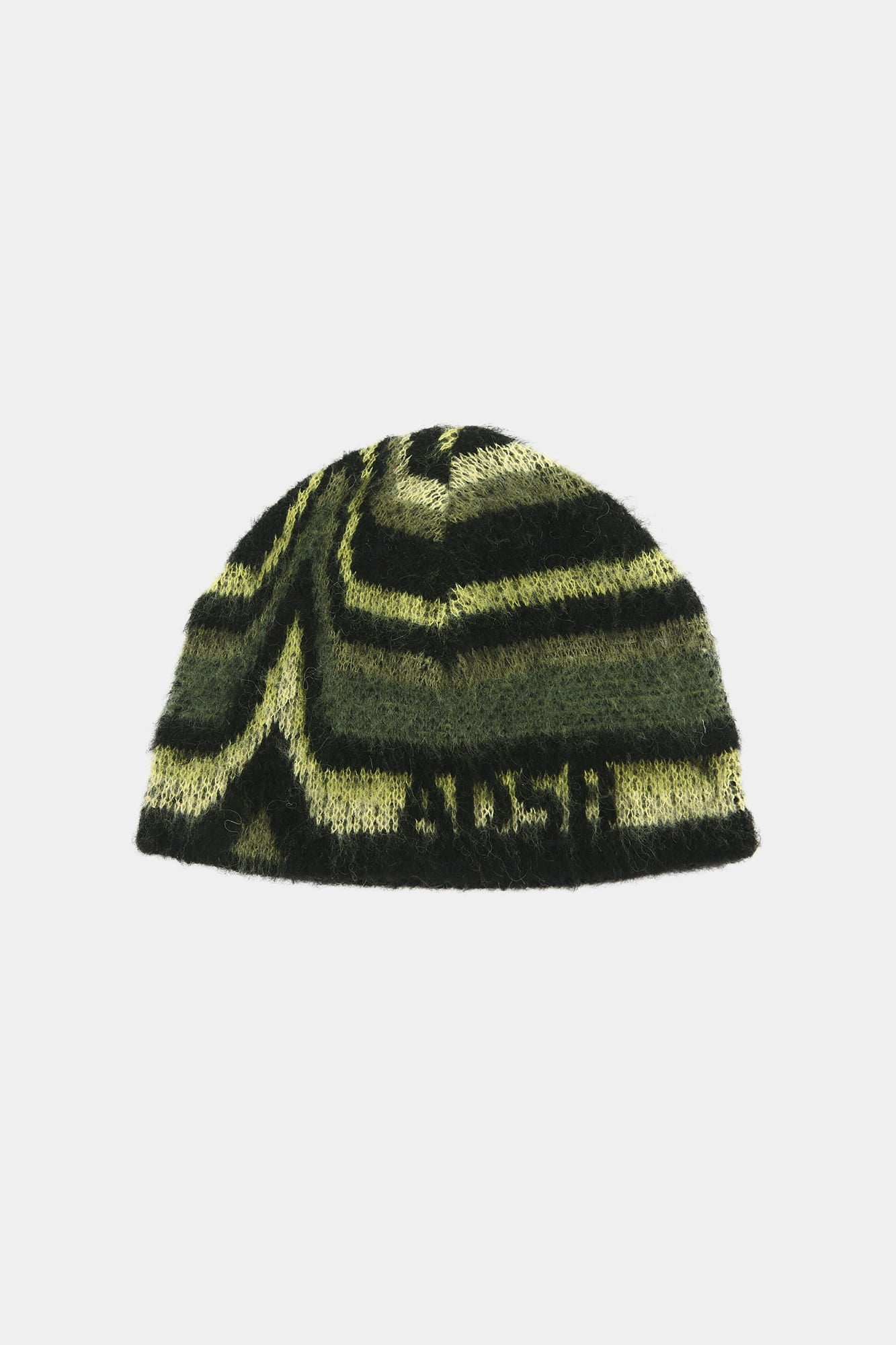UNISEX PAINT BEANIE aaa499u (GREEN/KHAKI)