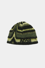 UNISEX PAINT BEANIE aaa499u (GREEN/KHAKI)
