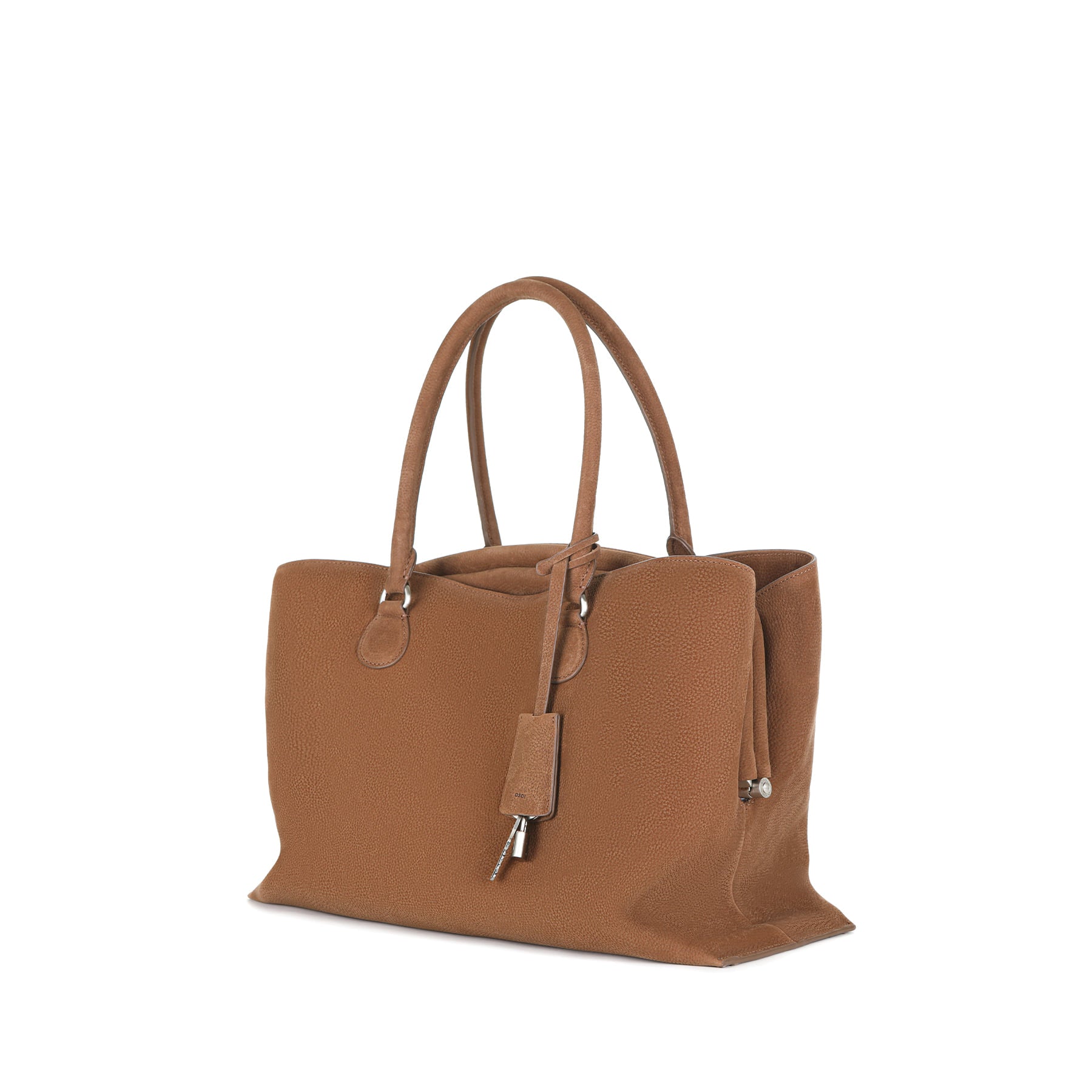 SHELL BROT LARGE [NUBUCK BROWN]