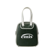 VINTAGE SQUARE BOWLING BAG - GREEN