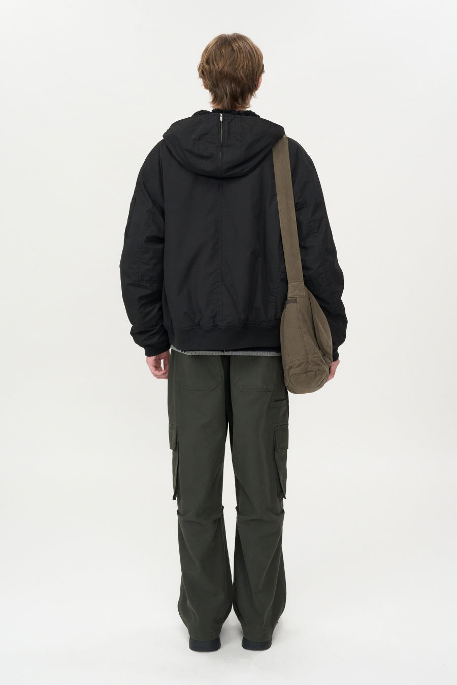 [UNISEX] N-2B Pilot Parka BLACK