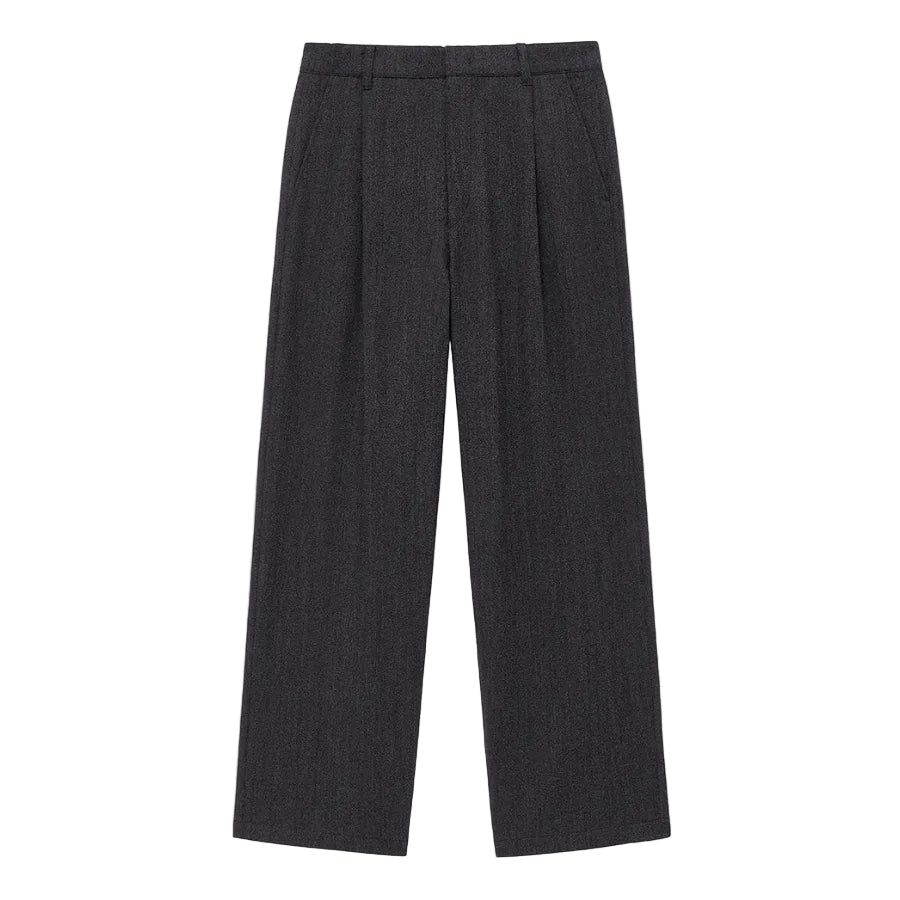 Wool Tapered Pants GREY