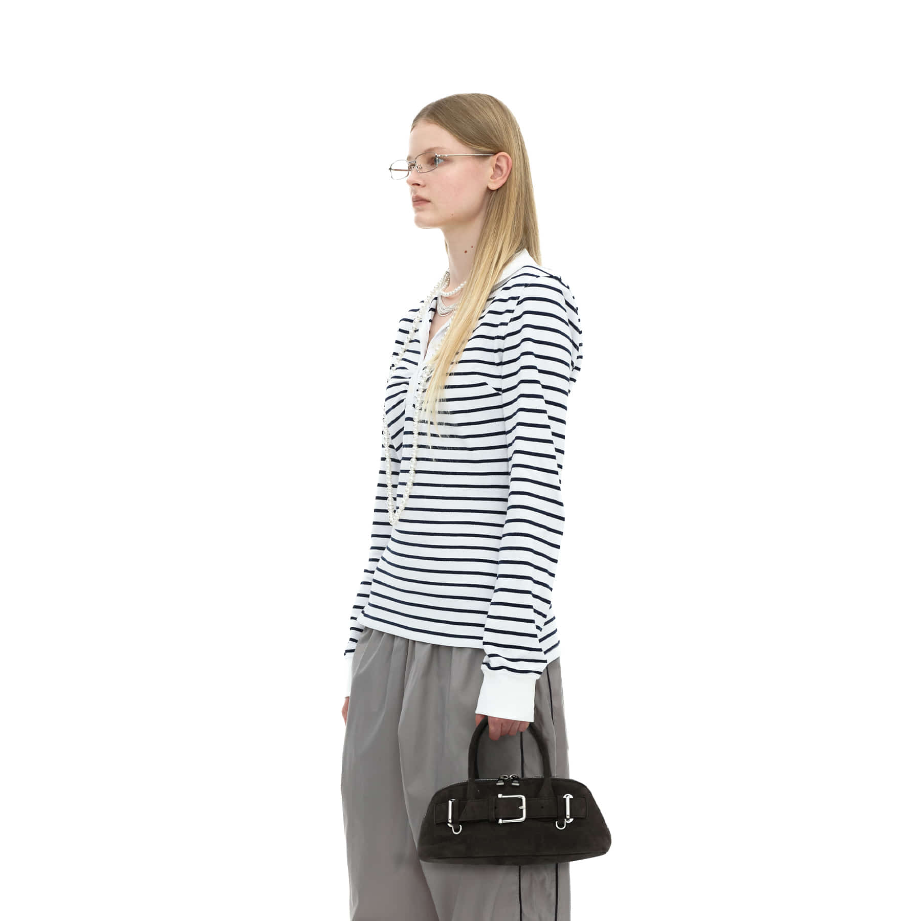 ZIP BROCLE MINI [SUEDE MOCHA]