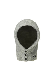 BUTTON BALACLAVA - MELANGE GRAY