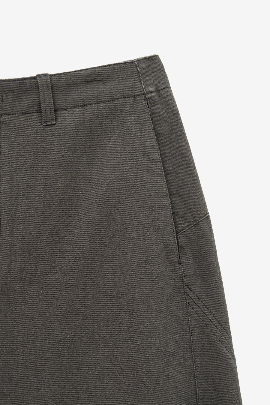 Insizeon Curved Pants Taupe Brown