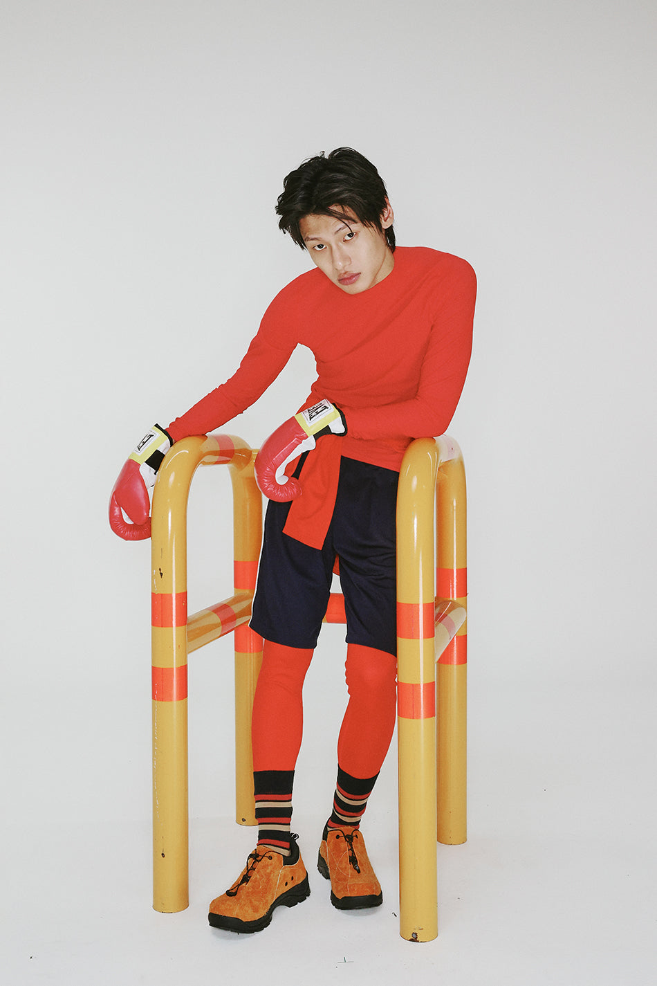 Forest Pop Hiking Shoes Orange