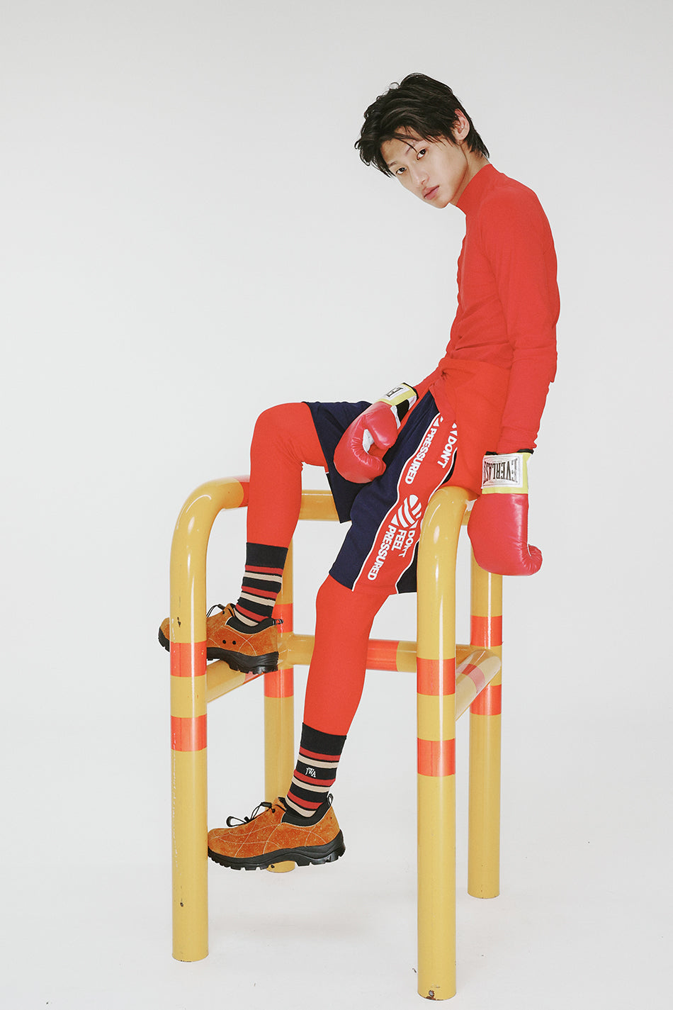 Forest Pop Hiking Shoes Orange