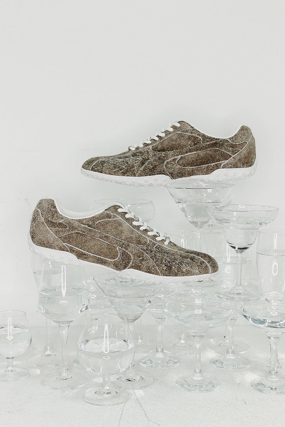 Spider Pop Sneakers Beige