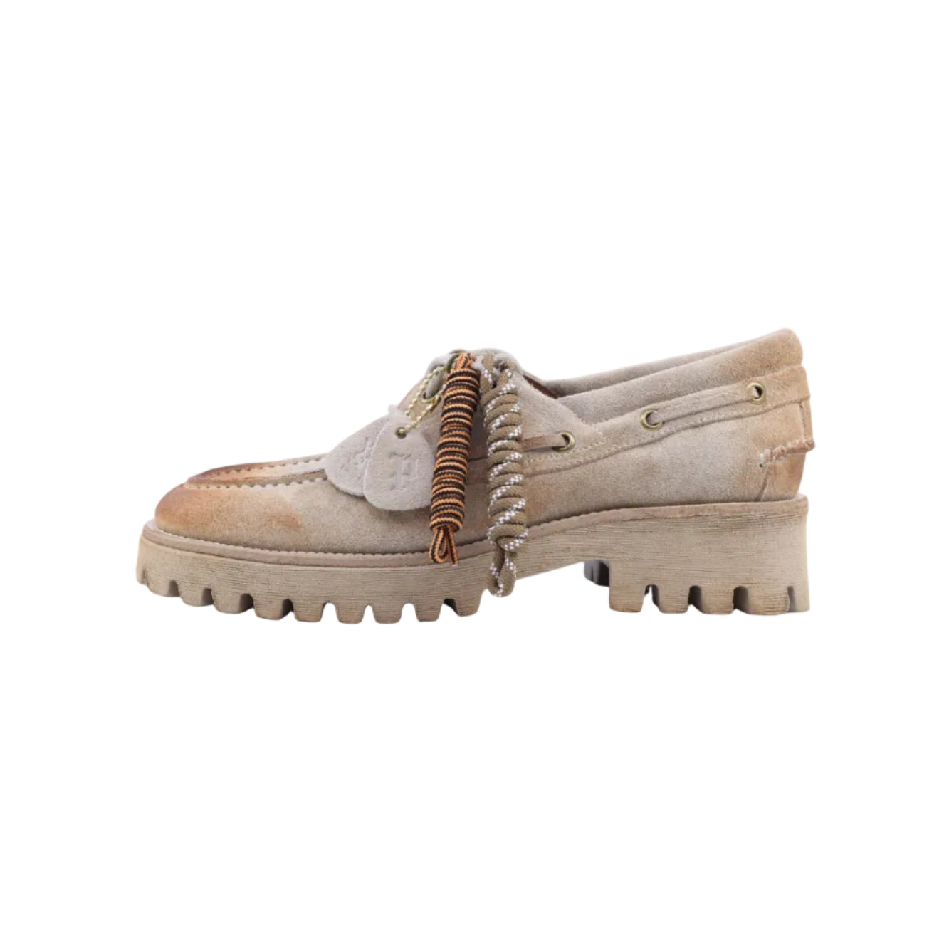 Yase x Piro Boat Shoes Sand
