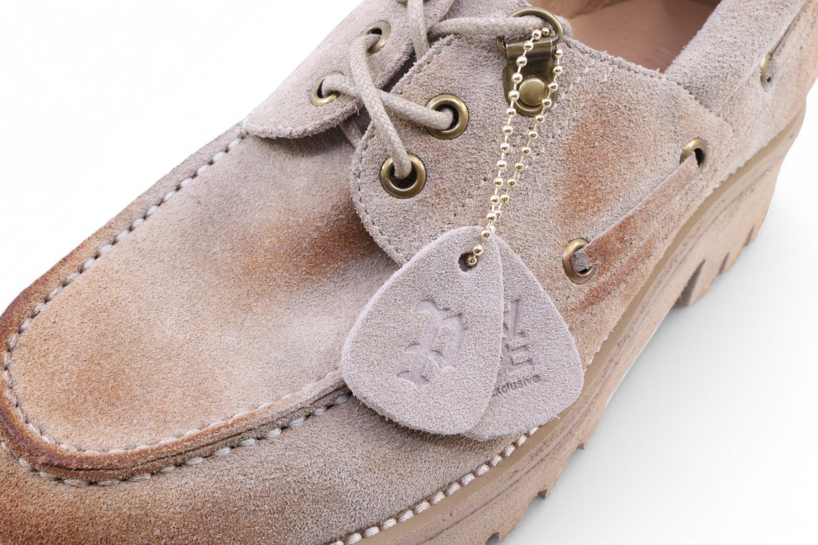 Yase x Piro Boat Shoes Sand