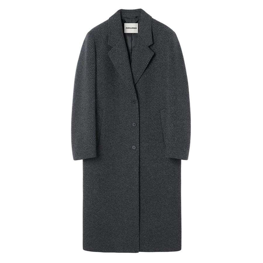 Classic maxi coat CHARCOAL