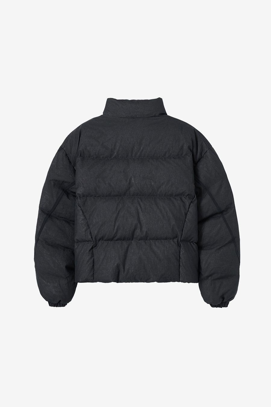 Double layered down jacket BLACK