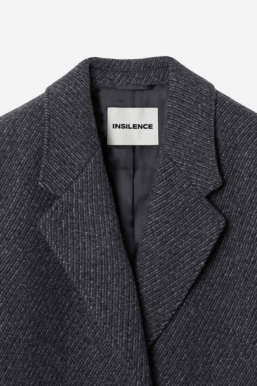 Classic maxi coat CHARCOAL