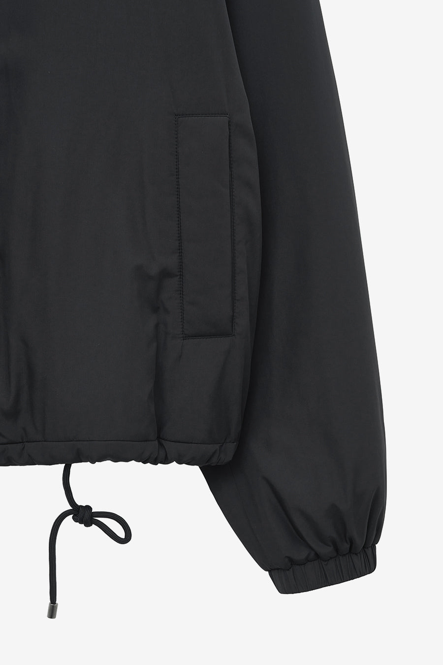 Soft padded jumper BLACK