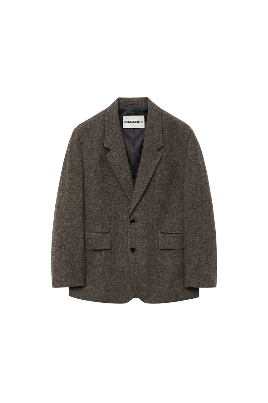 Retro Wool Blazer BROWN