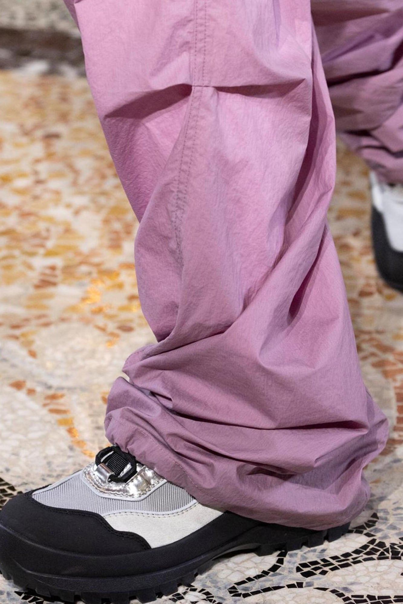 BALLOON POCKET PANTS apa709w (DUSTY PINK)