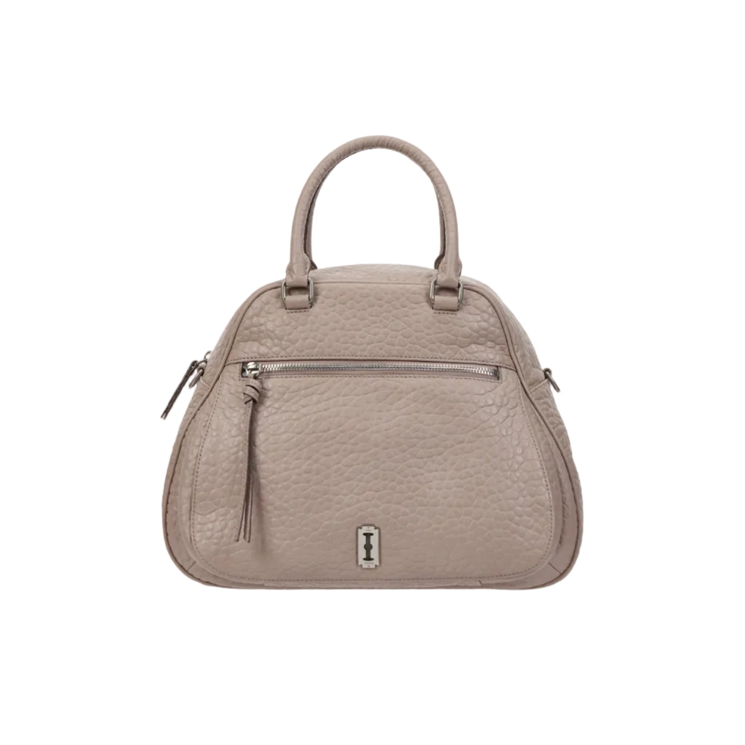 Halfmoon Baggy Tote M Pink Beige