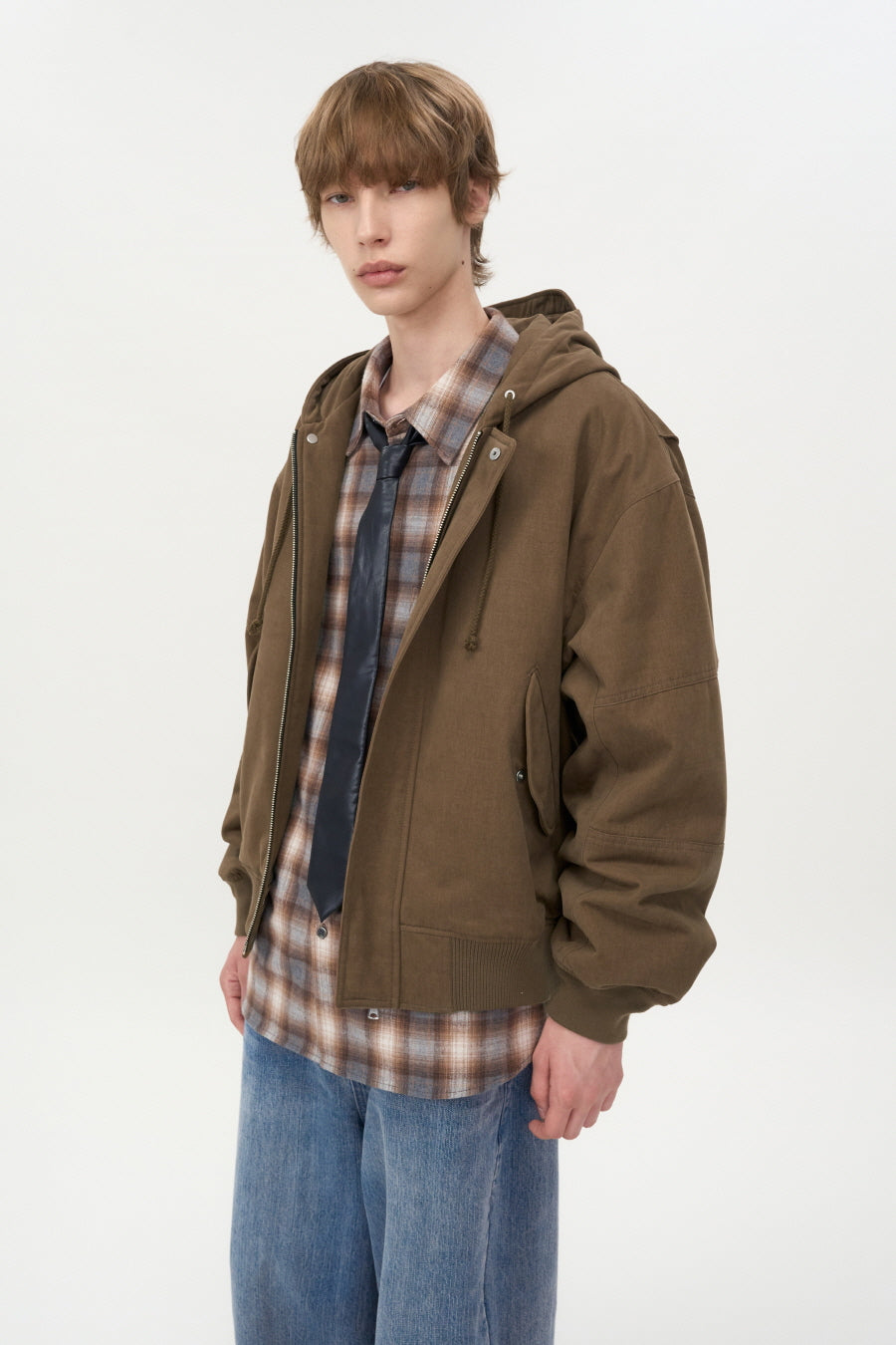 Flight Hooded Bomber BROWN