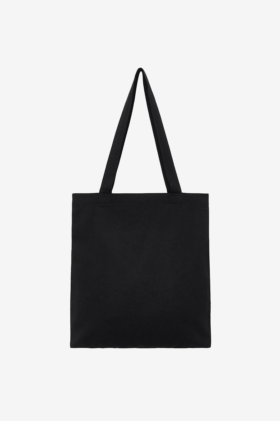 Sketch Applique Cotton Bag BLACK