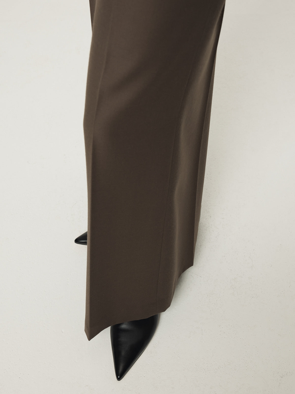 SINTRA SLIT SKIRT PANTS (DARK KHAKI)
